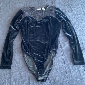Apart Impressions™ bodysuit top Black size SMALL